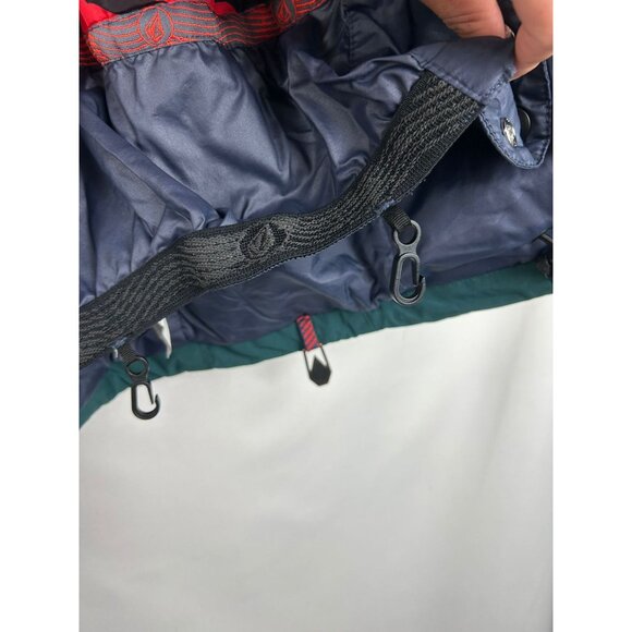 Volcom Industrial Mens S Thermonite 10,000MM Let It Storm Dark Green Snow Jacket - Picture 15 of 16